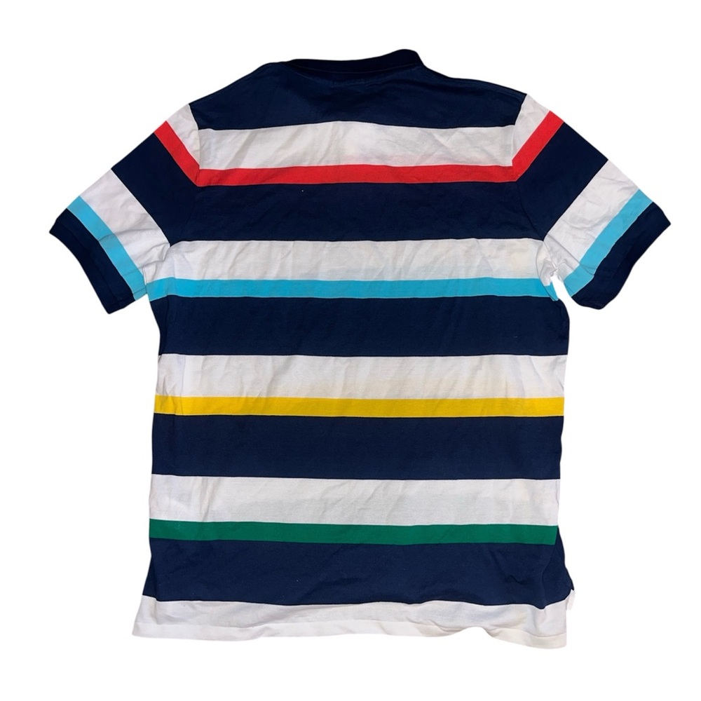 Polo Ralph Lauren Classic Fit Striped Mesh Polo Shirt - Picture 3 of 6
